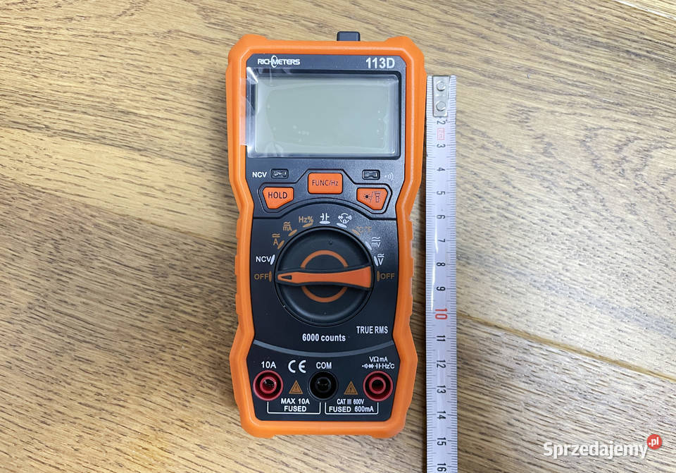 Multimetr cyfrowy RICHMETERS RM113D True RMS NCV mazowieckie Warszawa