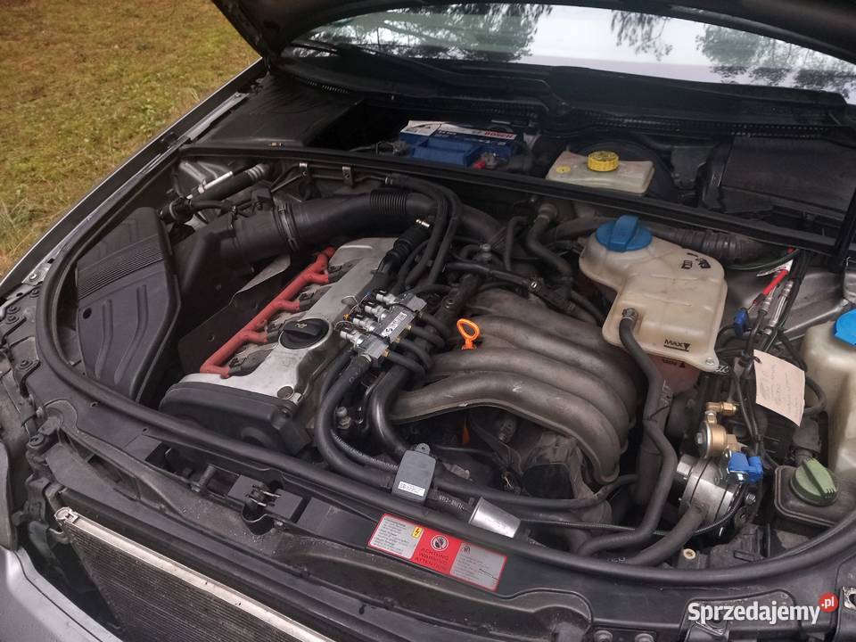 Audi A4 B6 20 Alt GazBenzyna srebrny Wieruszów
