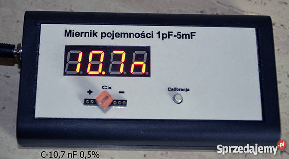 Miernik pojemności 1pF do 5mF Części i akcesoria Świętochłowice sprzedam