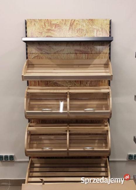 Regał sklepowy piekarniczy regał na pieczywo