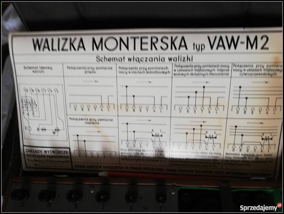 Walizka monterska VAWM2 Made in Poland ETA Dąbrowa Górnicza