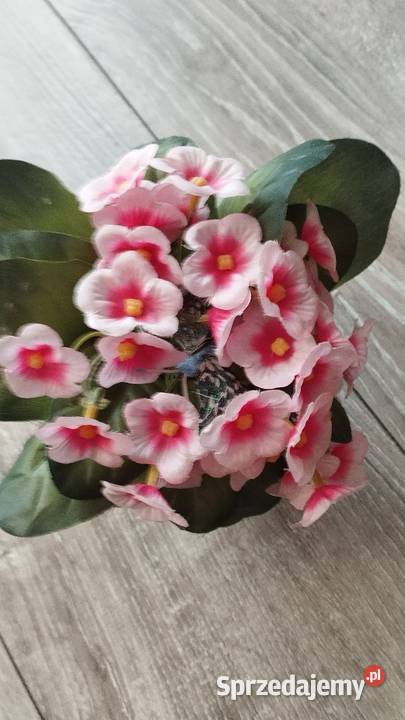 wazonik z kwiatami sztucznymi Poznań