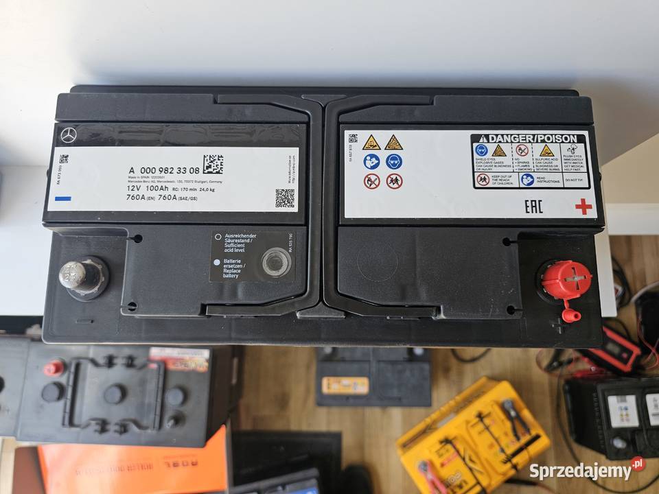 Akumulator MercedesBenz 100Ah 760A 12V P dolnośląskie