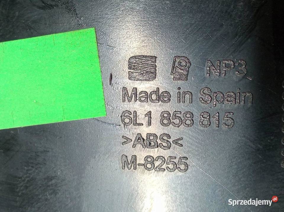 UCHWYT NA KUBEK PRZEŁĄCZNIK 6L1858815 Seat Ibiza