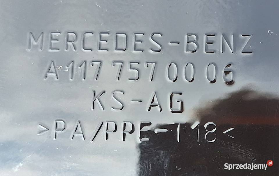 MERCEDES W117 CLA KLAPKA WLEWU PALIWA Radom sprzedam