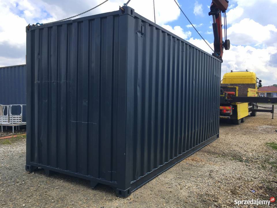 KONTENER MORSKI 20 Z BRAMĄ GARAŻOWĄ Wałbrzych