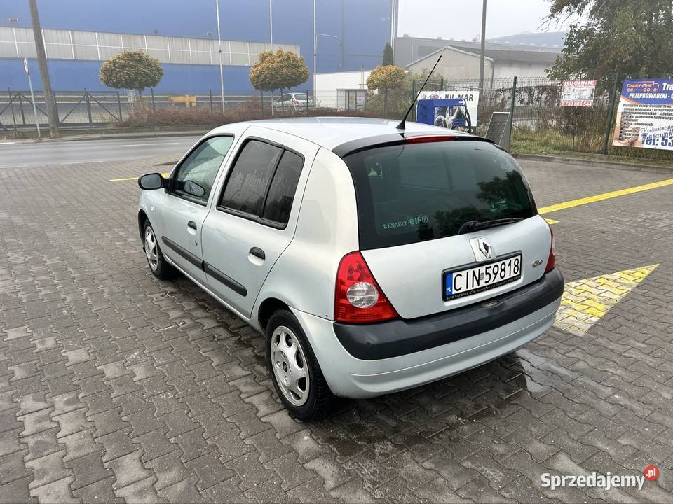Renault Clio 12 benzyna 2003 długie opłaty Rok produkcji 2003 Clio kujawsko-pomorskie Inowrocław