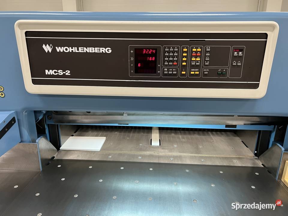 Gilotyna do cięcia papieru Wohlenberg 115 MCS2 Radom sprzedam