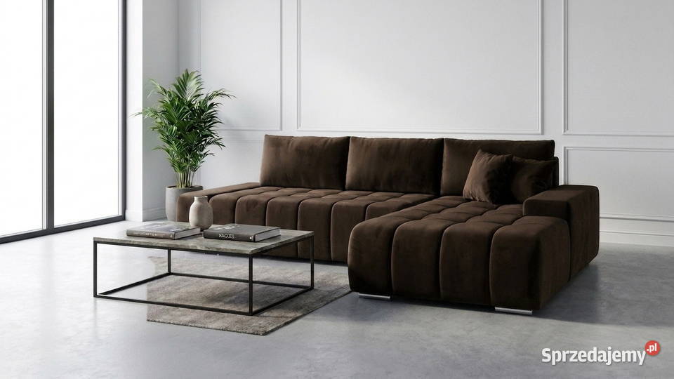 Narożnik z funkcją spania Velora lewy 265x185 Katowice