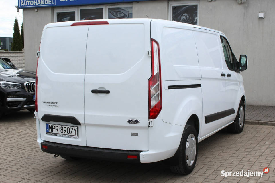 Ford Transit Custom 3osobowy FV23 130 VAT1 wielofunkcyjna kierownica Sokołów