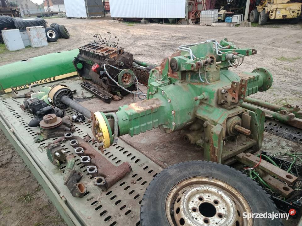 silnik skrzynia zwolnice most głowica John Deere Części zamienne Rolnictwo kujawsko-pomorskie Probostwo Górne