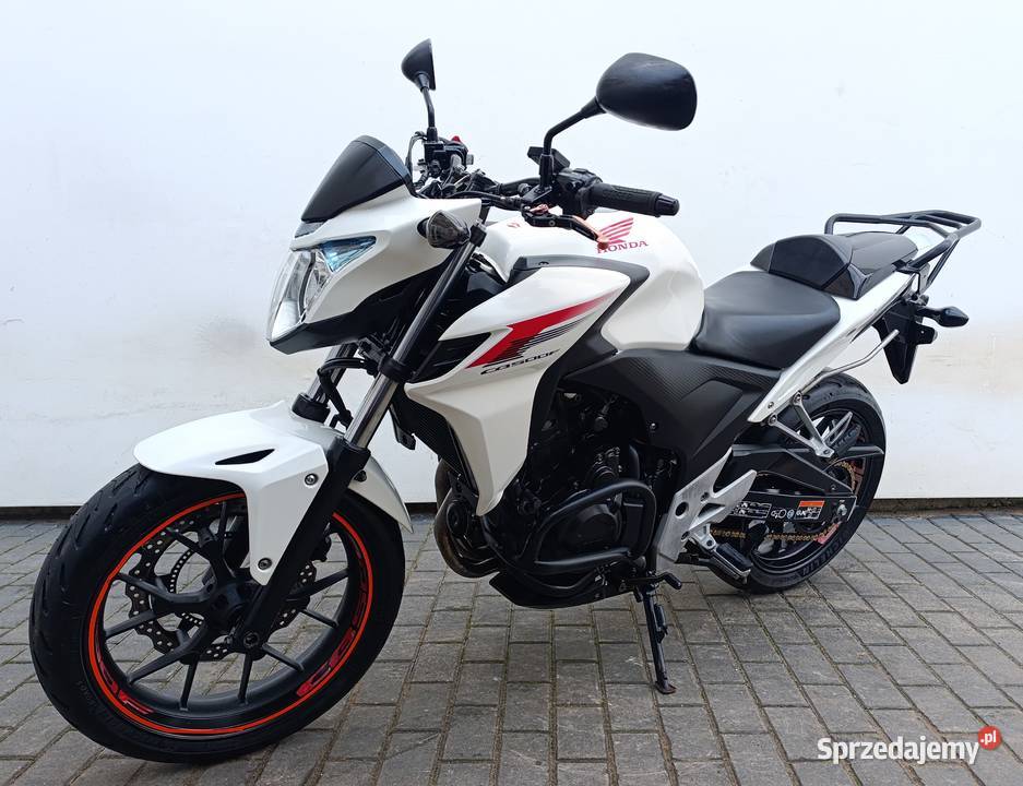 Honda CB 500 F CB500FA 2013 FAJNY NAKED na nieuszkodzony mazowieckie Ostrołęka
