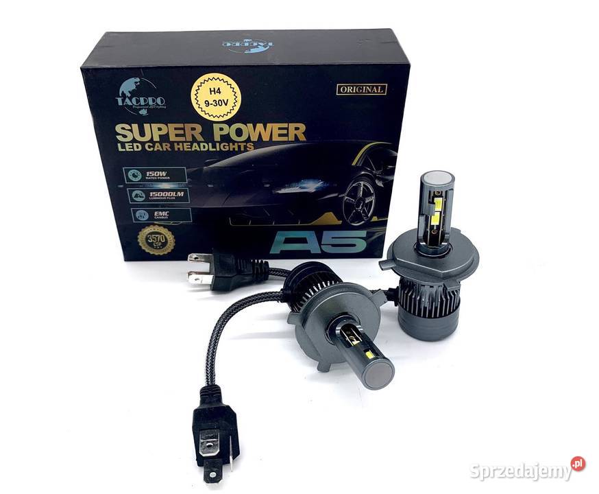 Żarówka LED H4 930V canbus 75W mazowieckie Pomiechówek
