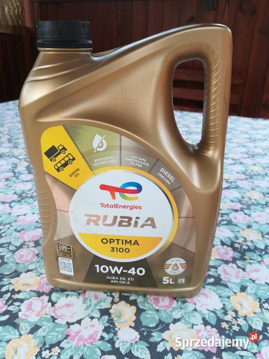 Olej Total quartz rubia optima 3100 10w40 5l Prochowice
