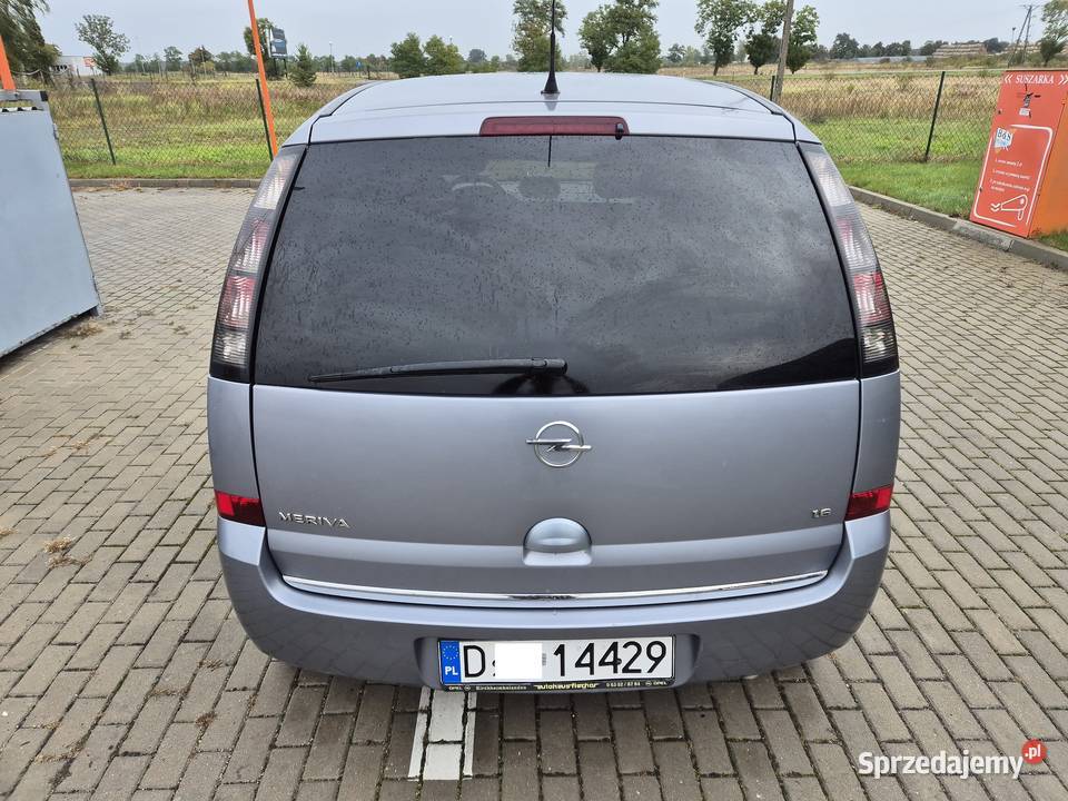 Opel Meriva 2007LIFT16 Ecotec 105 Zadbany dolnośląskie Legnica sprzedam