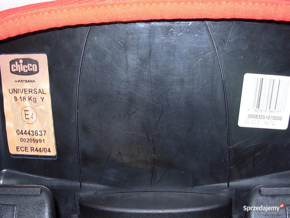 Fotelik CHICCO KEY X 918 łódzkie Łódź