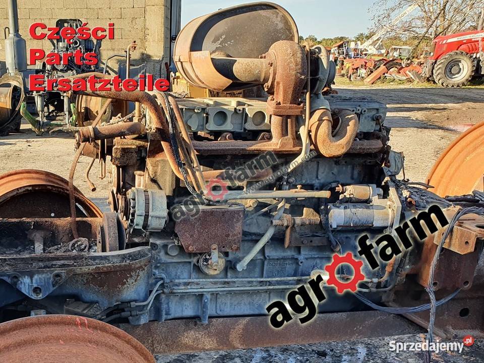 Deutz Agrotron 120 części skrzynia biegów silnik dolnośląskie Byków