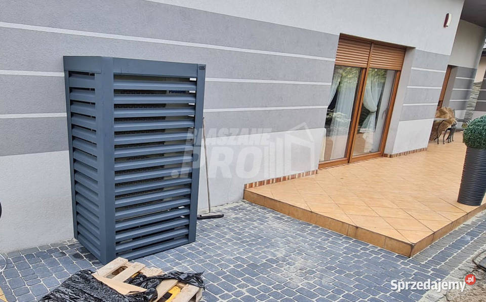 Osłona pompy ciepła 90x50x180 antracyt GP326 sprzedam