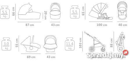 Wózek głębokospacerowyTako captiva mohican 2 w 1 Pompowane Nowa Dęba sprzedam