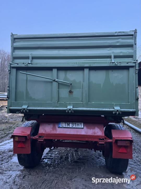 Przyczepa Blumhardt 14t Wywrot 3stronny hamulce