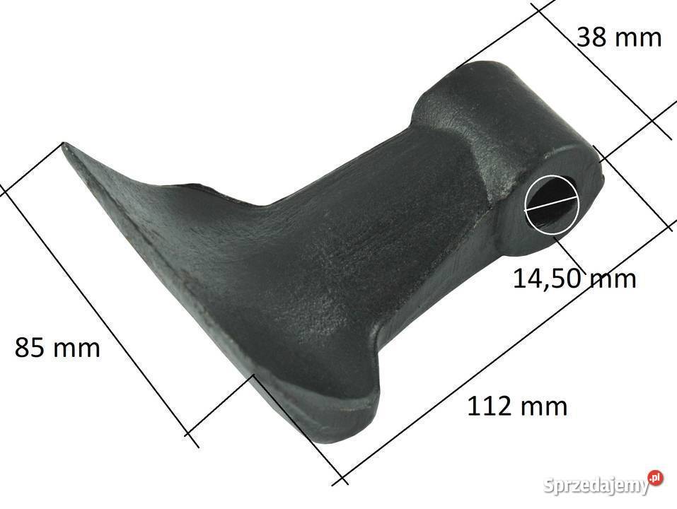 Nóż bijakowy 85x40145mm Maschio Gaspadro STARK Maschio Łańcut