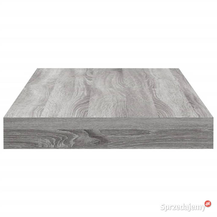 Półki ścienne 4 szary dąb sonoma 40x10x15 Półki mazowieckie Warszawa