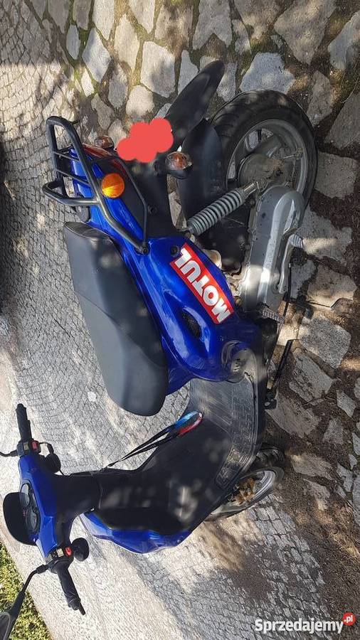 Skuter CPI popcorn przerobiony z 49cc na70cc Młynica