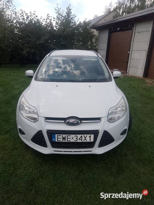 Sprzedam Ford Focus kombi biały łódzkie Czastary