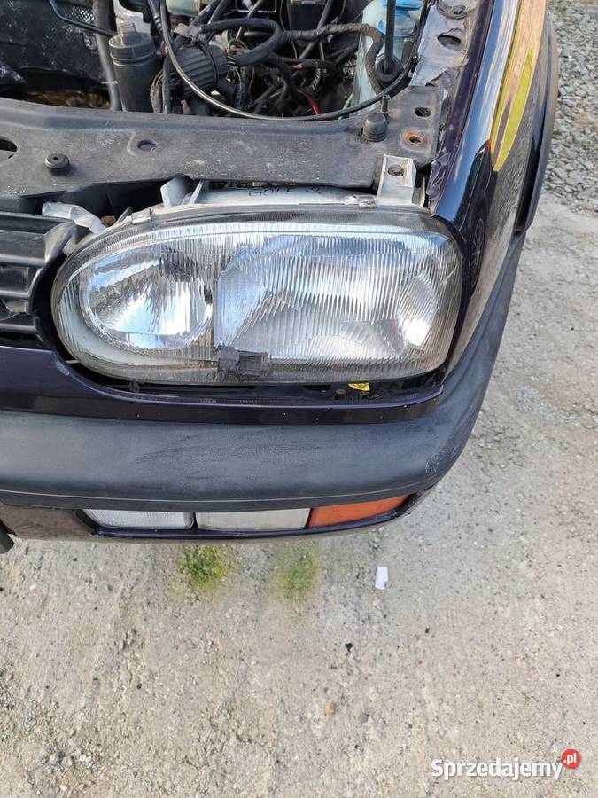 Golf 3 gtd na czesci uszkodzony Gdów