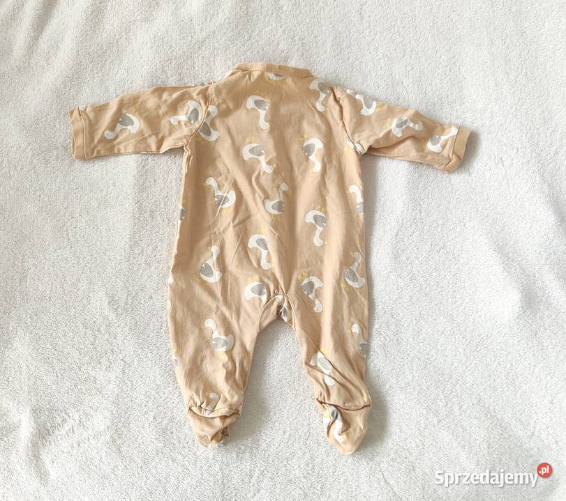 Pajacyki niemowlęce Sinsay 56 piżamy 2 pack gęsi Szczecin sprzedam