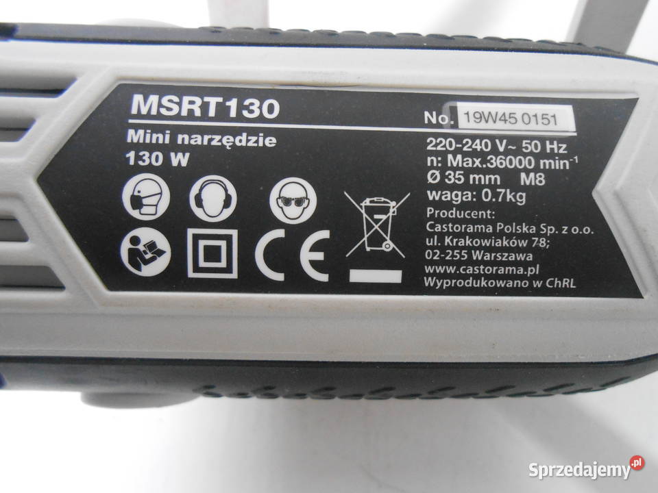 Mini szlifierka MacAllister 130 W Katowice sprzedam