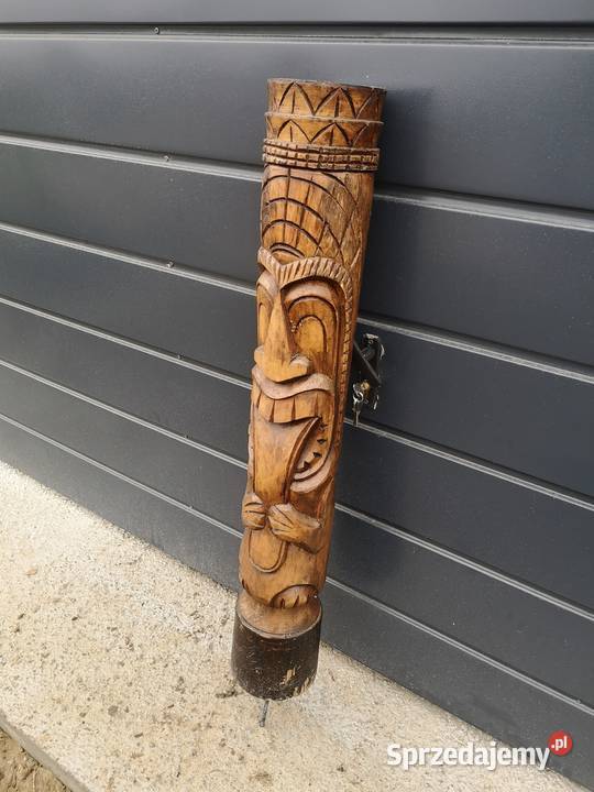 Drewniana rzeźbiona ozdoba Aleksandrów Łódzki