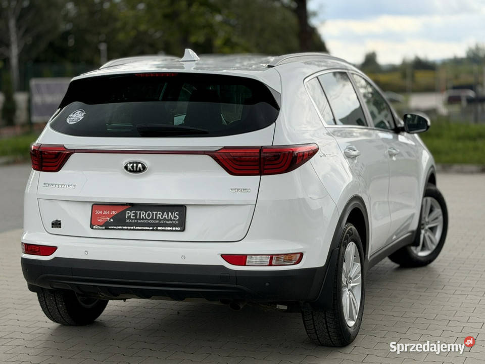 Kia Sportage 17 CRDI 116 LED Asystent Pasa Ruchu VAT marża Mrągowo