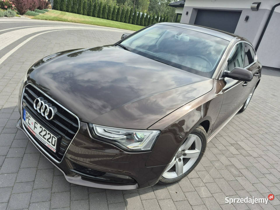 Audi A5 xenon led navi chromy ładny lift 8T ABS Drelów