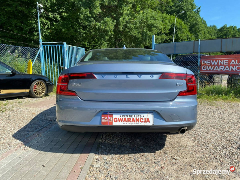 Volvo S90 20d 150 igła skóry ledy asystenci Navi Rok produkcji 2017 Gdańsk