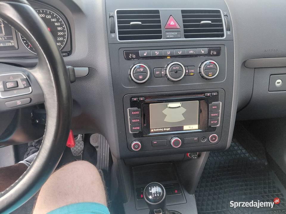 VW TOURAN 2012R 14 16V 140 Przeb204 Navi dolnośląskie Jelenia Góra