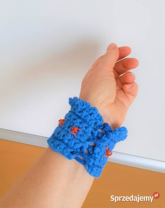 Bransoletka szydełkowa handmade sprzedam