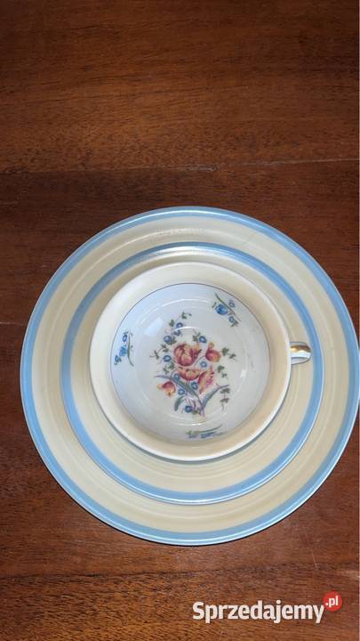 Filiżanka z talerzykiem Limoges Fra Gdańsk