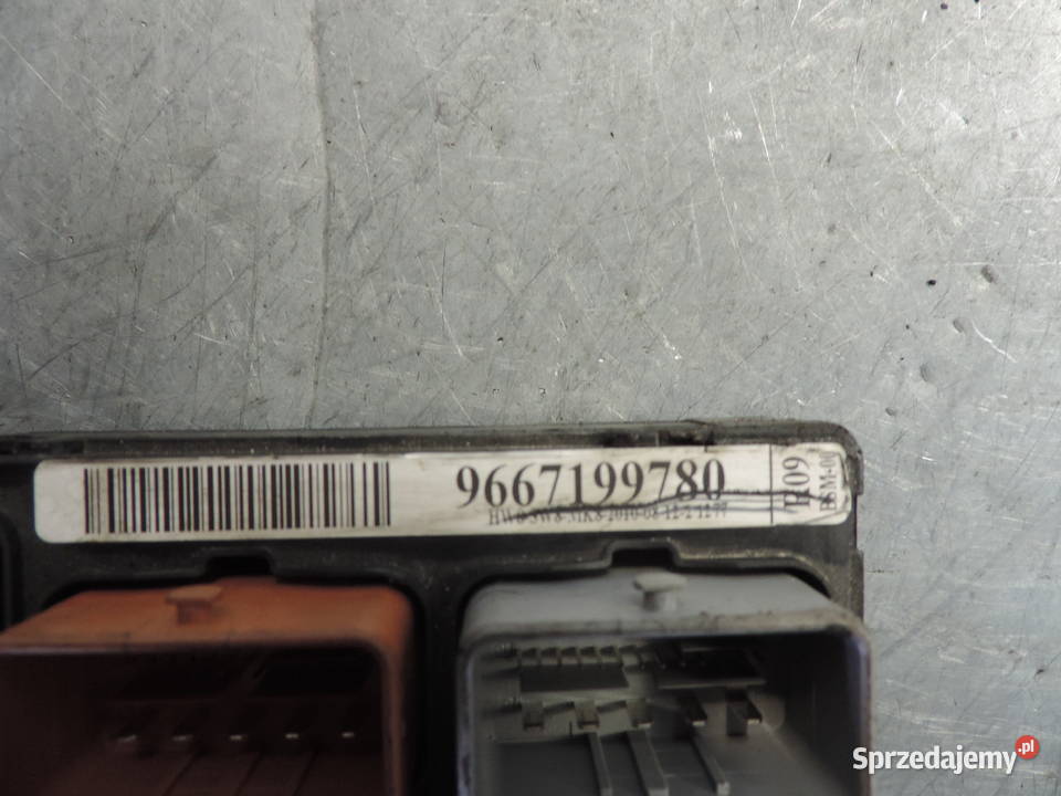 SKRZYNKA MODUŁ BSM PEUGEOT CITROEN C3 9667199780 Nowy Sącz