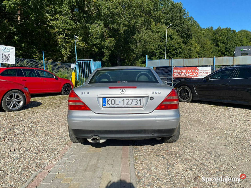 Mercedes SLK 200 20 benzyna gaz skory ładny Gdańsk