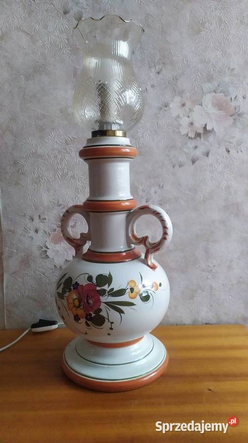 Lampa ręcznie malowana Głogów
