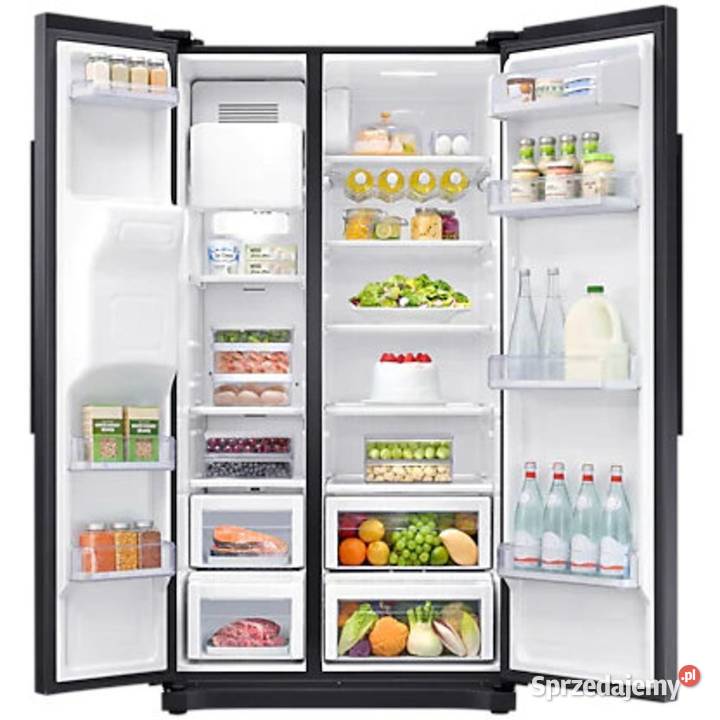 Lodówka Samsung RS50N3513BC Side by Side Czarna 178.9cm Lublin