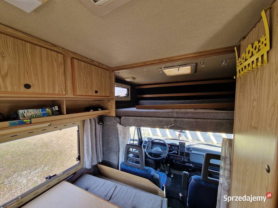 Kamper Fiat Talento Eura Mobil 4 osoby nieuszkodzony Warszawa