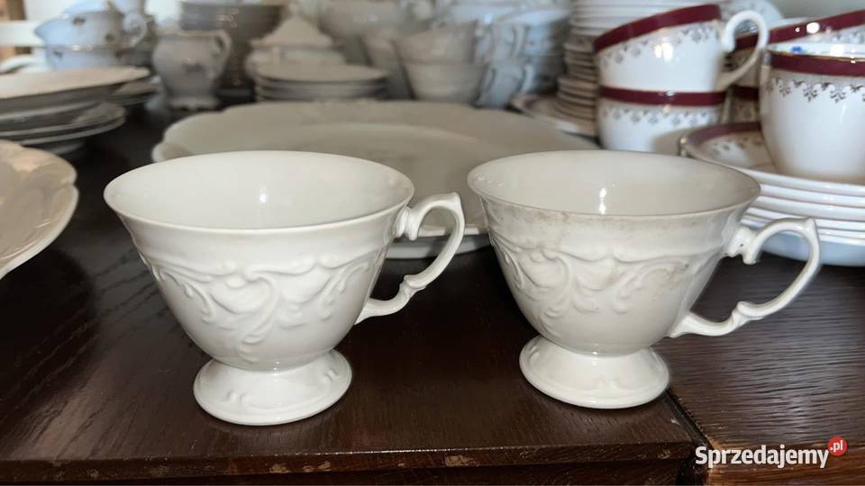 Wałbrzych Biała porcelana Półmisek Gdańsk sprzedam