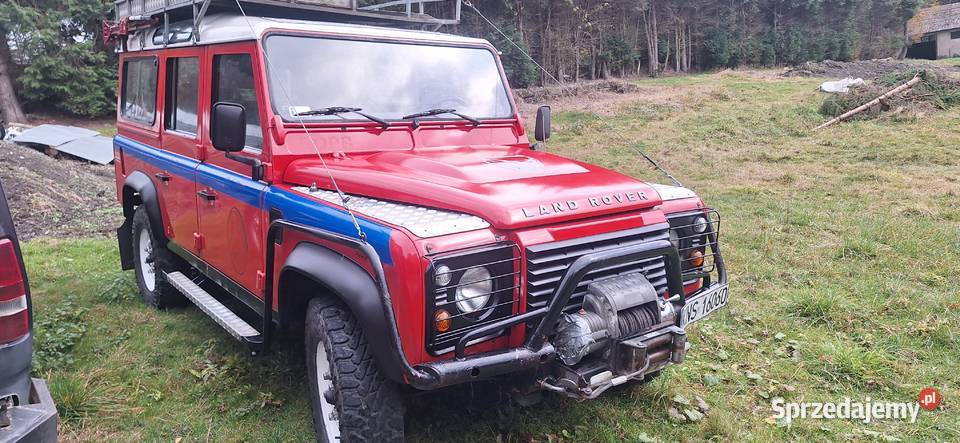 Defender Unikat Klima Webasto niski przebieg serwisowany w ASO małopolskie Krynica-Zdrój
