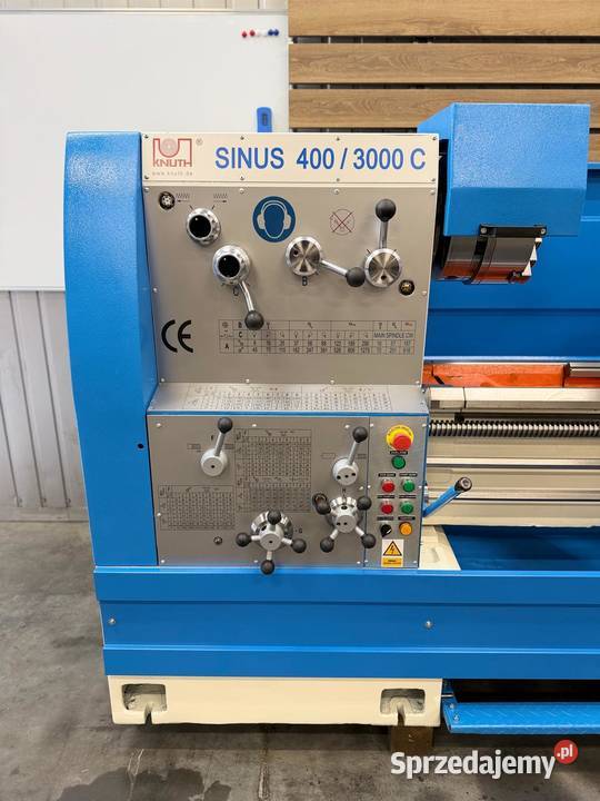 TOKARKA UNIWERSALNA KNUTH SINUS 400 x 3000 C małopolskie Trzebunia sprzedam