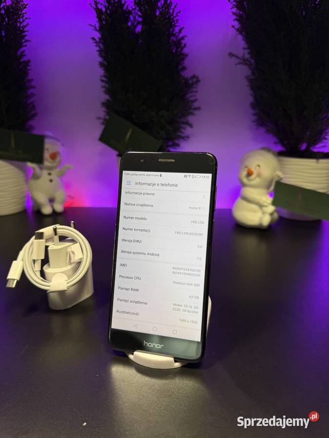 Honor 8 432GB W pełni sprawny Gwarancja Warszawa sprzedam