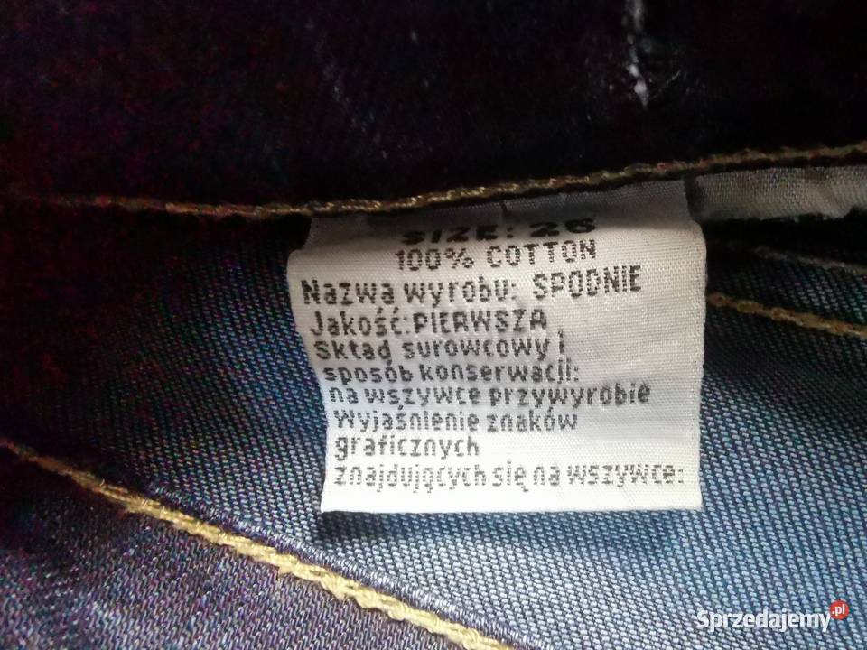 Spodnie męskie granatowy size 25 XS Inczew