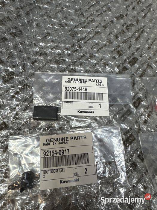 Komplet śróbek nakładki nakrętki ZZR1400 Motoryzacja Poznań