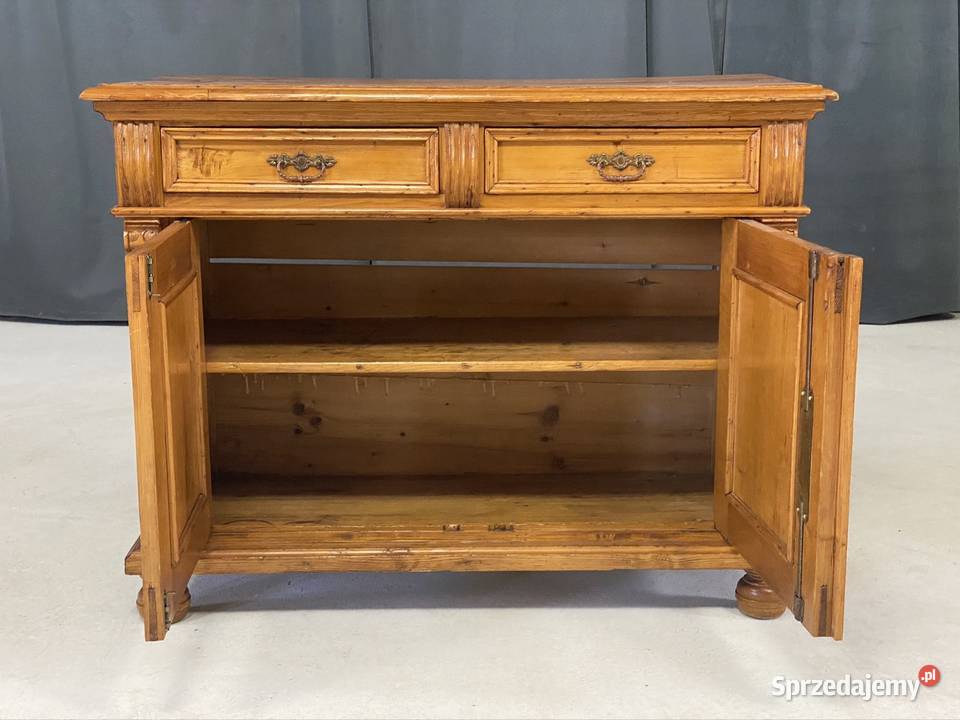 Komoda sosnowa vintage rustykalna lite drewno zachodniopomorskie